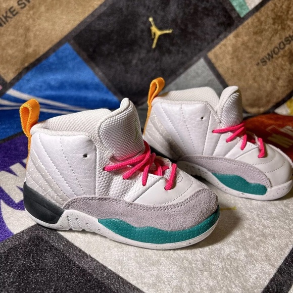 Jordan Other - Jordan 12 Retro TD Size 5C in White